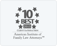 10 Best 2015 Client Satisfaction — American Institute of Family Law Attorneys
